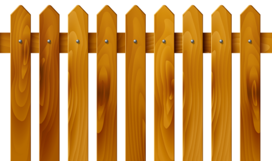 Забор из деревянного штакетника в Коломне